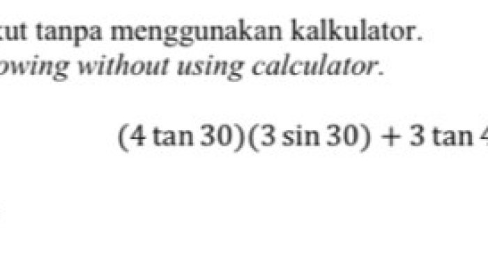 Tantangan Otak Hitung Tanpa Kalkulator untuk Cerdas