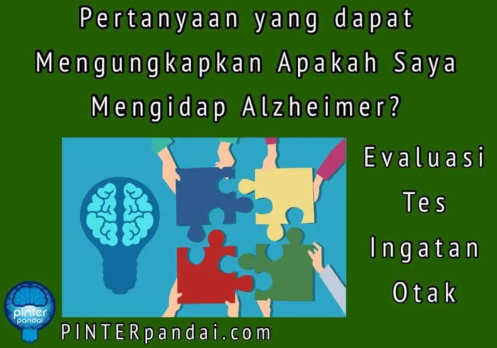 Cek Daya Ingat dan Logika dengan 3 Soal Kesehatan Otak