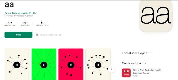 Rekomendasi Permainan Asah Otak Offline