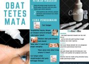 Brosur Penggunaan Obat Tetes Mata | PDF