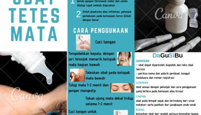 Fakta Medis Bahaya Terlalu Sering Menggunakan Obat Tetes Mata
