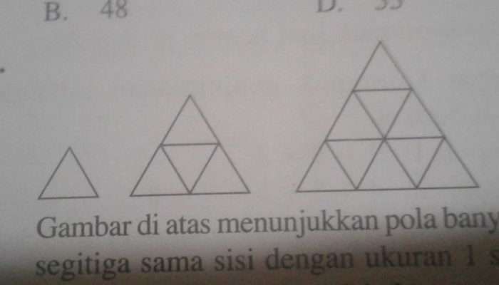 Tes Logika Viral Berapa Banyak Segitiga yang Kamu Lihat?