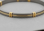 9 Model Gelang Emas Kombinasi Titanium Ringan dan Anti Karat Tahan Lama