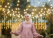 10 Model Gamis Batik Lengan Balon Dusty Pink untuk Acara Keluarga yang Anggun