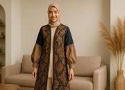 10 Kardigan dan Tunik Batik Motif Unik yang Stylish untuk Hijaber
