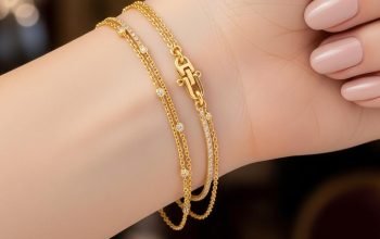 8 Model Gelang Emas Rantai Kecil yang Tahan Lama untuk Gaya Sehari-hari