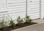 7 Model Pagar Putih Depan Rumah Nuansa Clean Elegan dan Modern