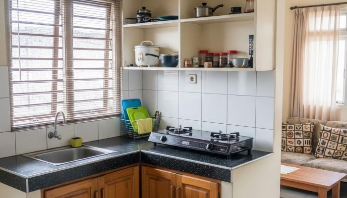 9 Model Dapur Tipe 30/60 dengan Layout L yang Efisien dan Fungsional