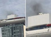 Kebakaran Heboh di Marina Bay Sands, Asap Hitam Tebal Terlihat dari Atap