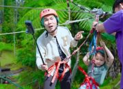 Outbound Menyenangkan di Bandung Bersama Aletha Abew dan Keluarga yang Bikin Penonton Tertawa