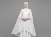7 Model Gamis Kebaya Broken White Anti Terawang Tampil Elegan untuk Acara Formal