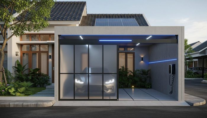 8 Panduan Memilih Carport Tertutup Pintu Geser Otomatis Sesuai Budget dan Keamanan