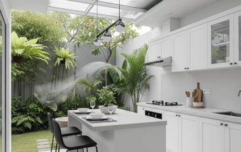 12 Ide Dapur Semi Outdoor dan Taman Belakang untuk Rumah Kecil yang Asri