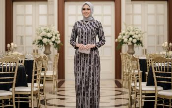 7 Model Gamis Batik Formal Elegan dan Anggun untuk Acara Resmi dan Kondangan