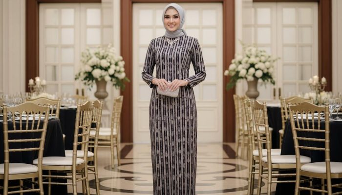 7 Model Gamis Batik Formal Elegan dan Anggun untuk Acara Resmi dan Kondangan