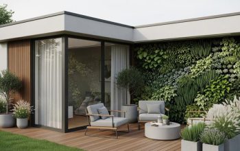 7 Desain Rumah Kecil dengan Taman Vertikal dan Teras Cantik yang Asri dan Nyaman