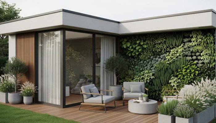 7 Desain Rumah Kecil dengan Taman Vertikal dan Teras Cantik yang Asri dan Nyaman