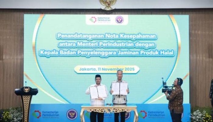 BPJPH dan Kemenperin Jalin Kerja Sama Perkuat Ekosistem Industri Halal