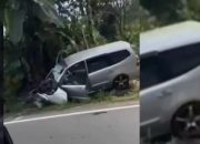 Kecelakaan Truk Tabrak Livina di Pangandaran, 2 Orang Luka Parah