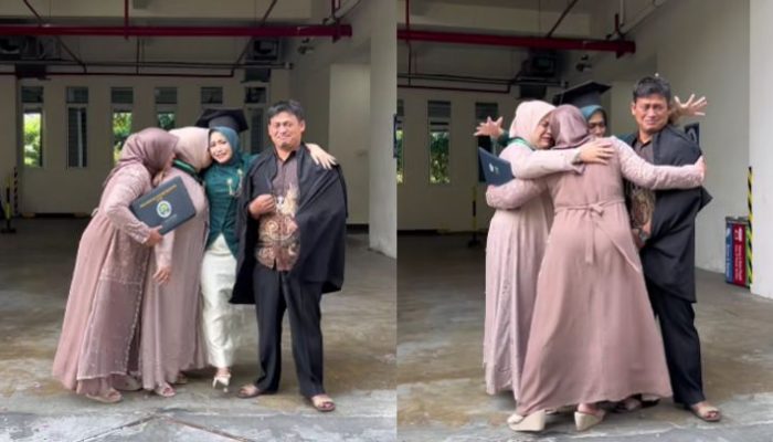 Viral Mahasiswa S1 Satu-satunya di Keluarga Serahkan Toga ke-3 Kakaknya yang Biayai Kuliah