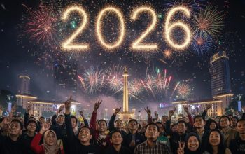Twibbon Rayakan Tahun Baru 2026 dengan Desain Praktis untuk Semua Orang