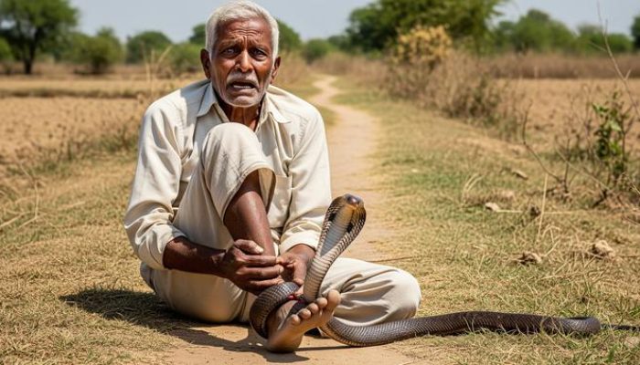 Pria 75 Tahun Bertahan Hidup Setelah 14 Kali Digigit Ular Selama 42 Tahun