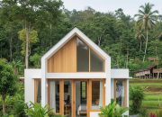 Desain Rumah Kecil ala Villa Pedesaan, Inspirasi Hunian Asri, Nyaman dan Fungsional