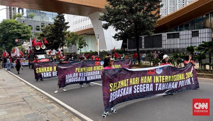 Hari HAM Internasional, Tuntut Kebebasan untuk Delpedro dan Kawan-kawan