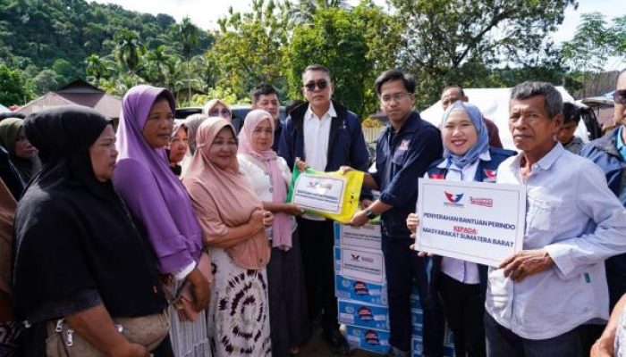 Partai Perindo Distribusikan Bantuan untuk Korban Bencana di Sumbar