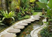 15 Ide Kolam Ikan Mini untuk Halaman Sempit yang Menarik dan Estetik
