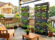 15 Desain Balkon Rumah untuk Kebun Sayur Mini Gaya Hidup Sehat di Area Terbatas