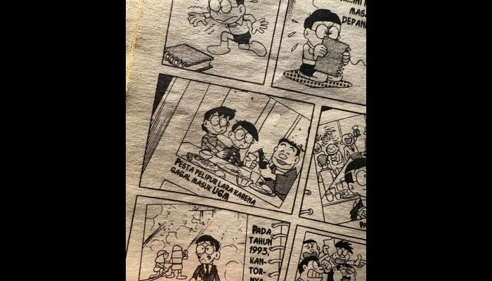 Nobita Ternyata Pernah Gagal Masuk UGM